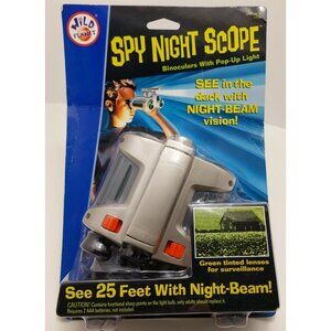 Spy Gear Spy Night Scope Binoculars 2001 Rare Blue Background Package